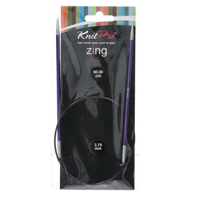 KnitPro Zing Rundstricknadeln 60 cm, 3,75 mm