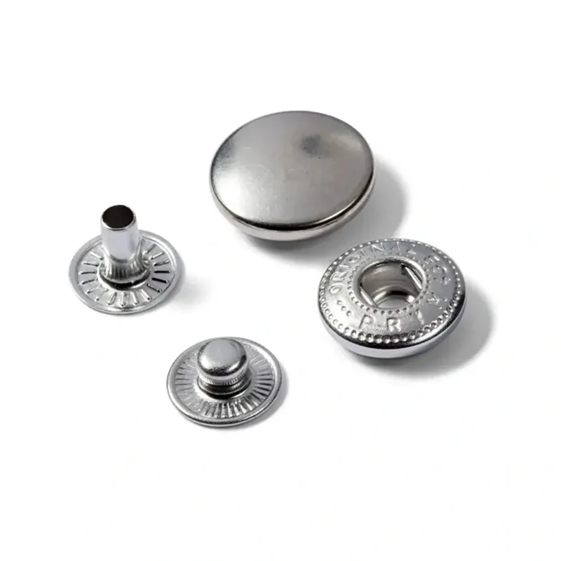 Prym Nachfüllpackungen für nahtlose Druckknöpfe 15 mm 01 Silber