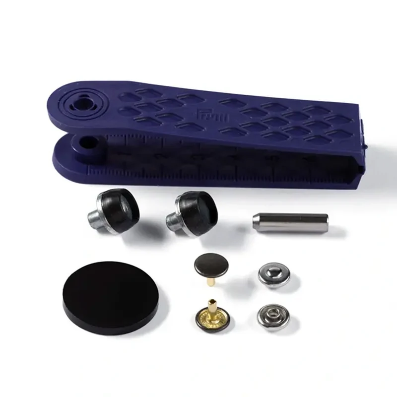 Prym Ziernieten 9 mm 01 Silber / Antikes Eisen