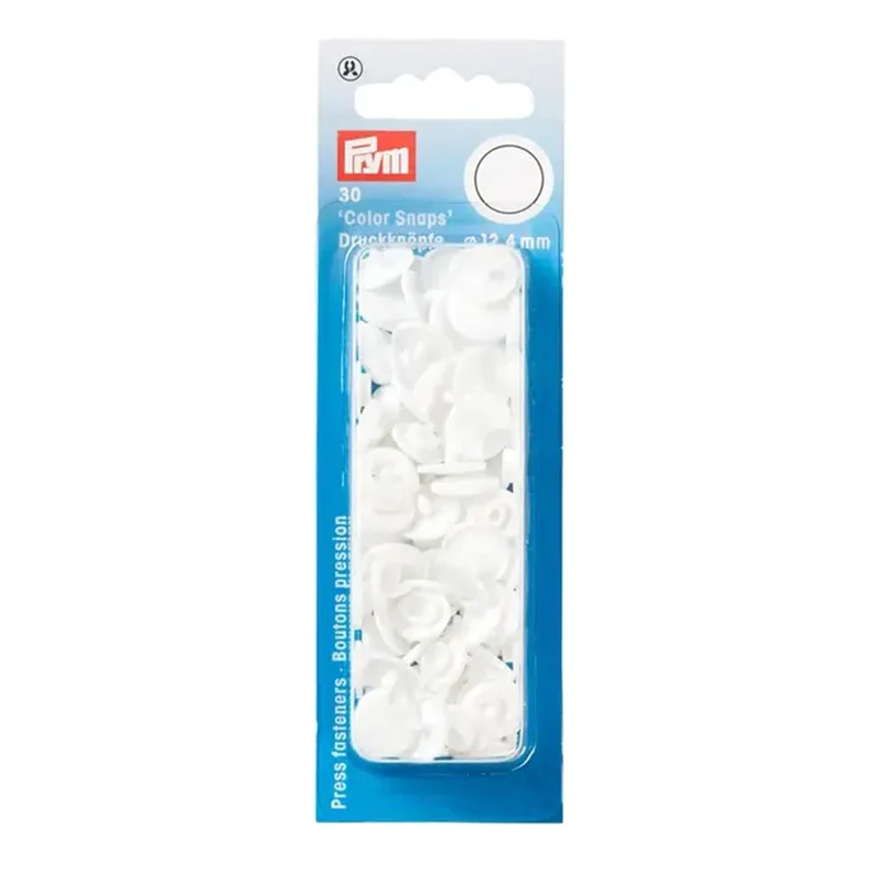 Prym Druckknopf ColorSnaps 12,4 mm 02 Weiß