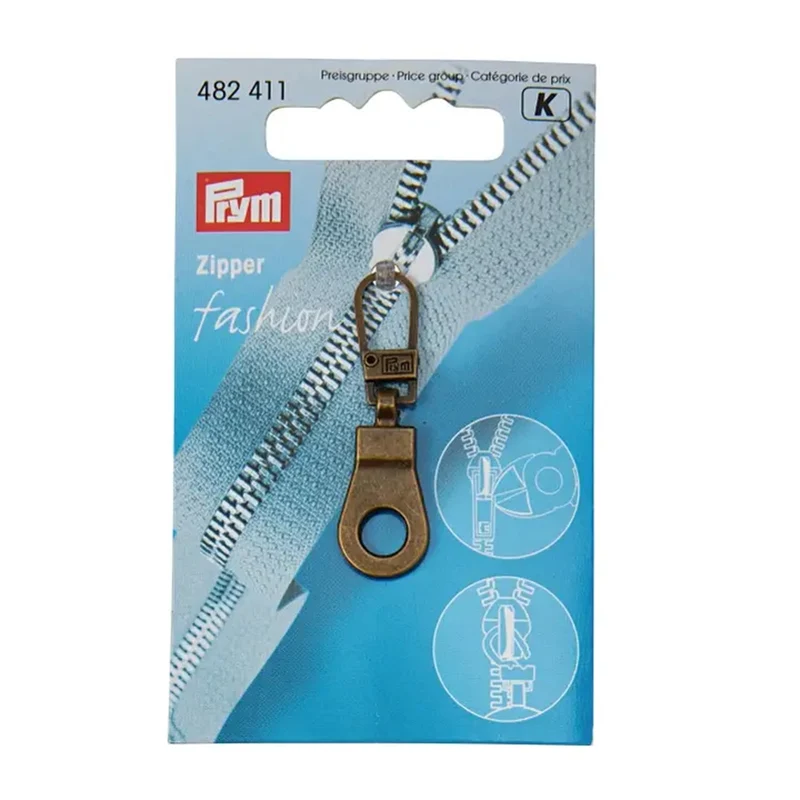 Prym Fashion-Reißverschlussring 03 Altmessing