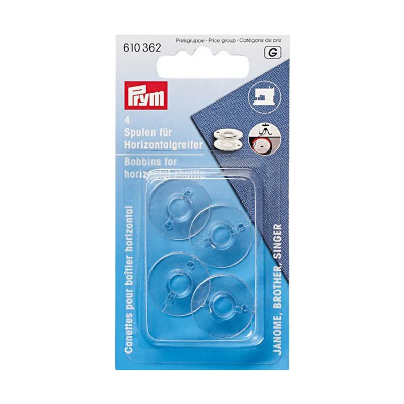 Prym-Spulen für horizontale Greifer, Ø 20 mm