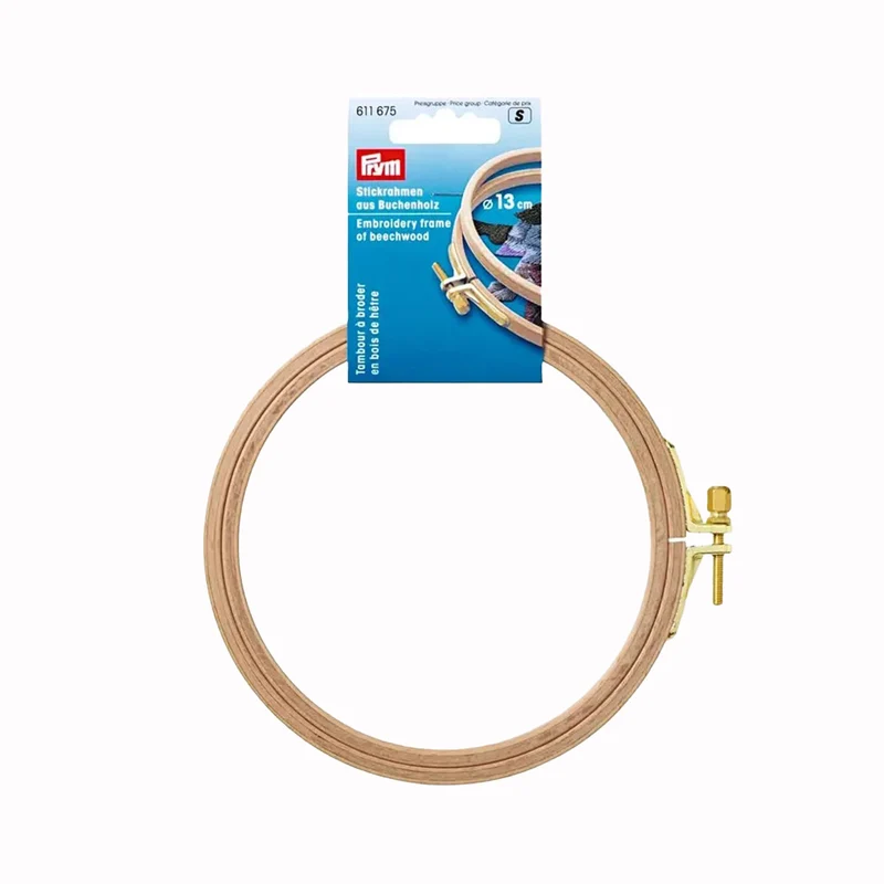 Prym Stickringe aus Buchenholz, Ø 13 cm