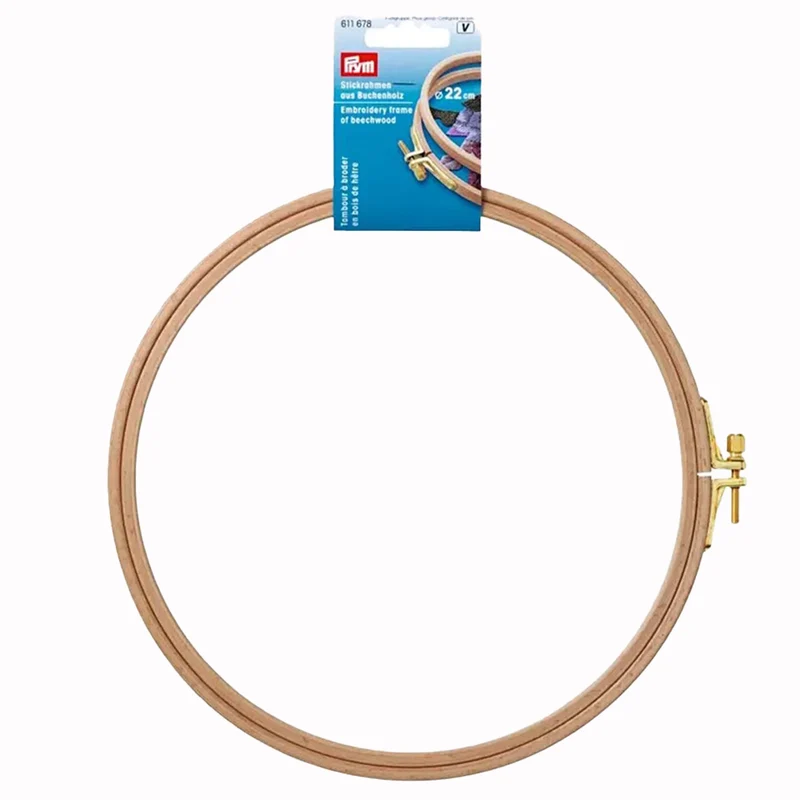 Prym Stickringe aus Buchenholz, Ø 22 cm