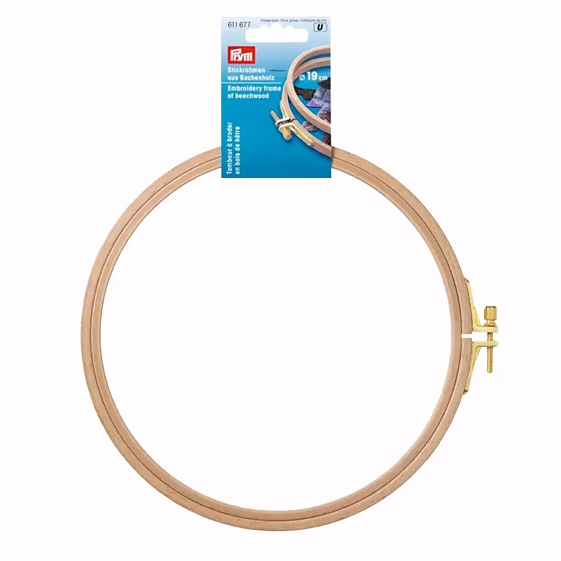 Prym Stickringe aus Buchenholz, Ø 19 cm