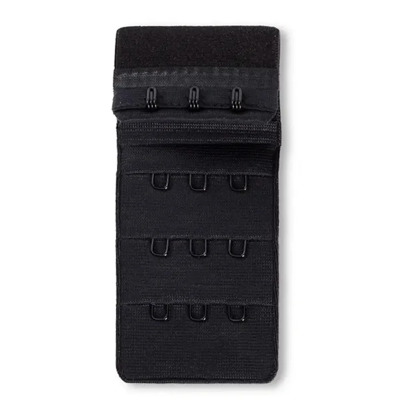 Prym BH-Verlängerungsstück 40 mm, 3 x 3 Haken, Schwarz