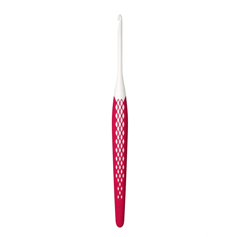 Prym Häkelnadel, ergonomisch, 16 cm, 3,5 mm, Rot