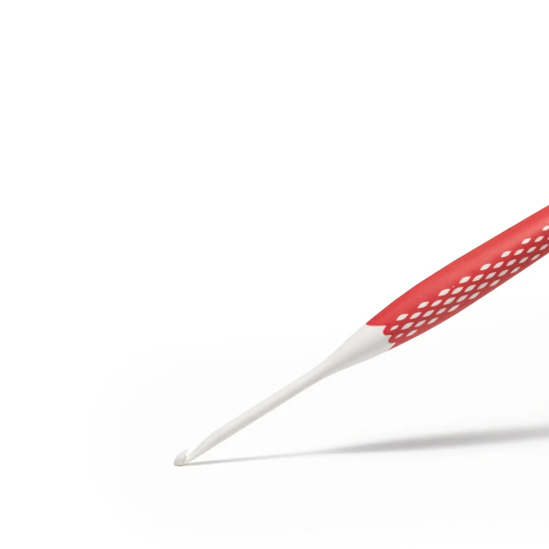 Prym Häkelnadel, ergonomisch, 16 cm, 3,5 mm, Rot
