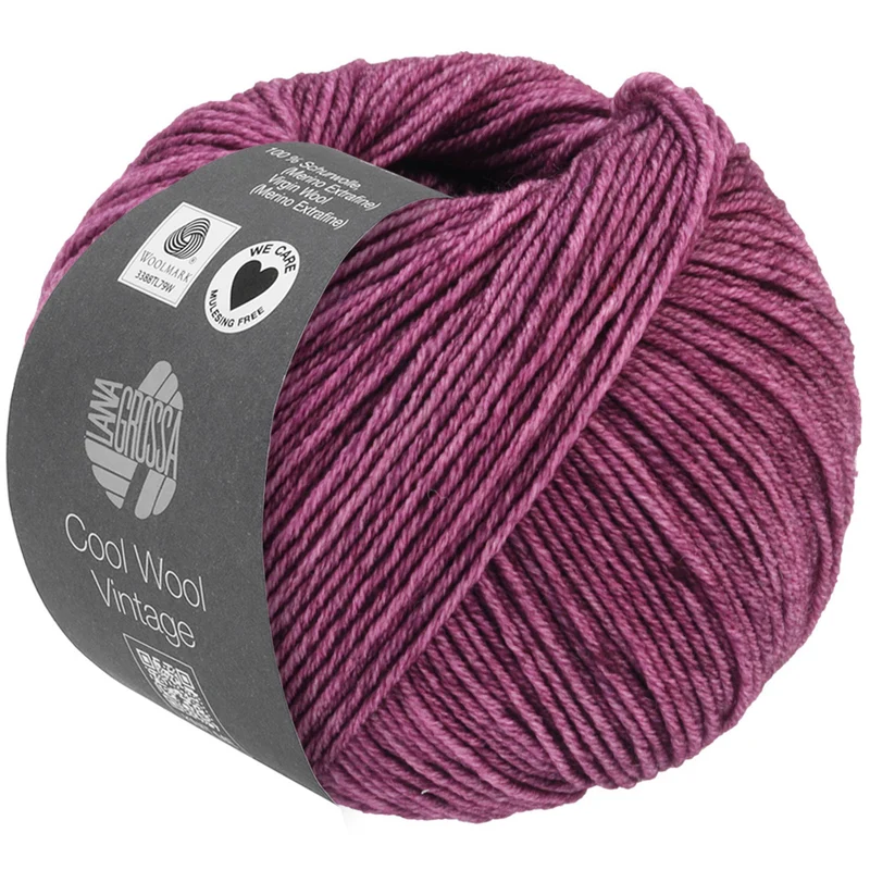 Lana Grossa Cool Wool Vintage 7365 Pflaume