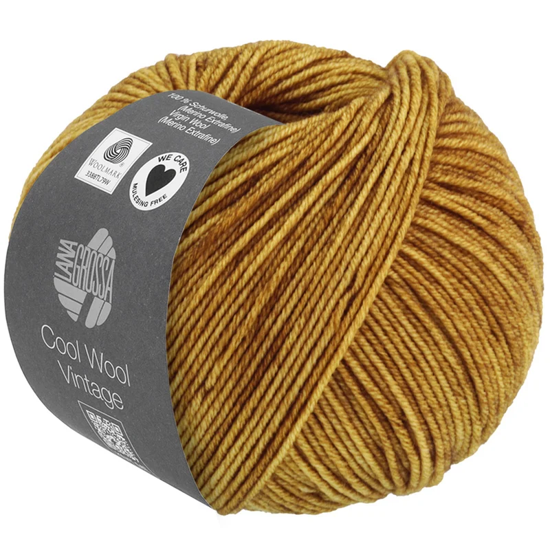 Lana Grossa Cool Wool Vintage 7362 Senf