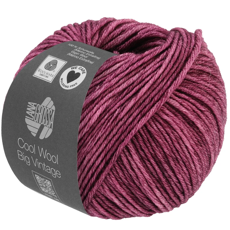 Lana Grossa Cool Wool Big Vintage 7165 Pflaume