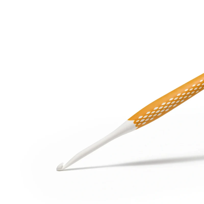 Prym Häkelnadel, ergonomisch, 16 cm, 5,0 mm, Honig