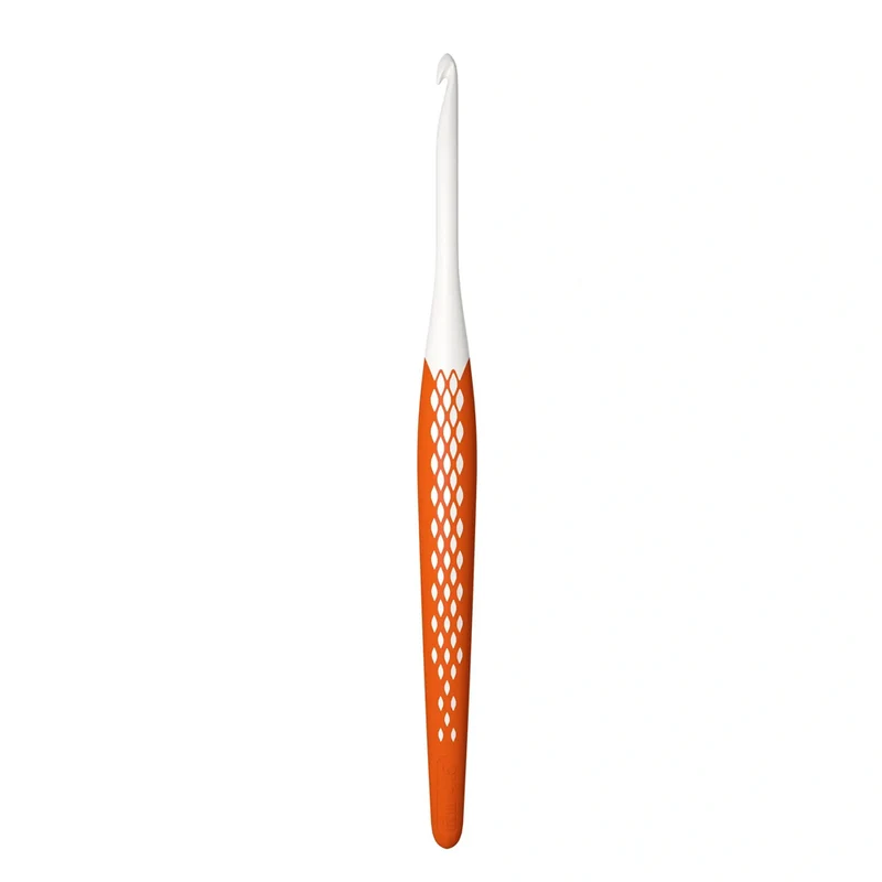 Prym Häkelnadel, ergonomisch, 16 cm, 4,5 mm, orange