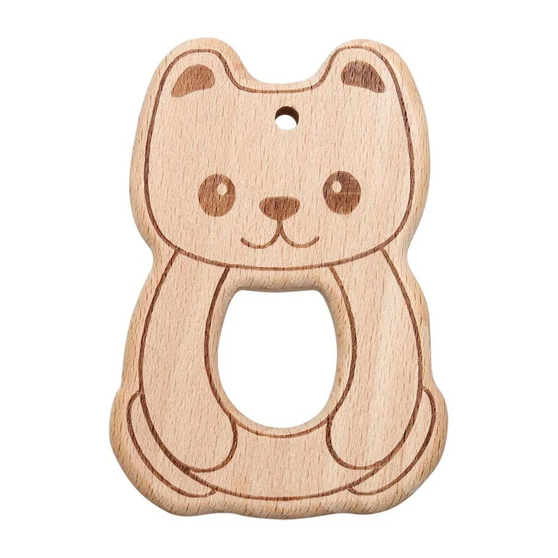 Go Handmade – Holz-Beißtier „Bär“