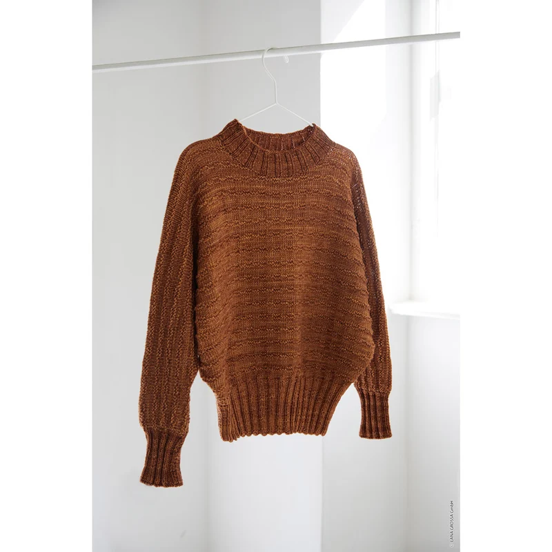 Lana Grossa Cool Wool Big Vintage 7168 Grün-Grau