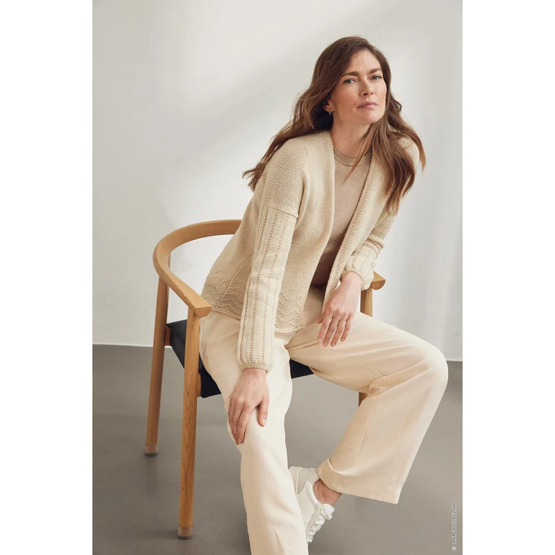Lana Grossa Cool Wool Big Vintage 7168 Grün-Grau