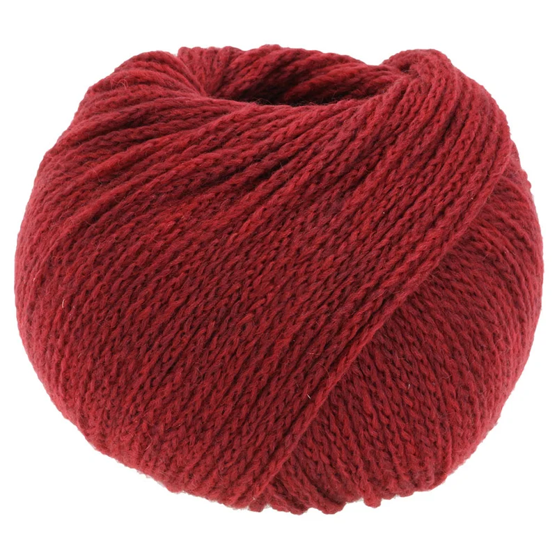 Lana Grossa Cool Merino Uni 001 Dunkelrot