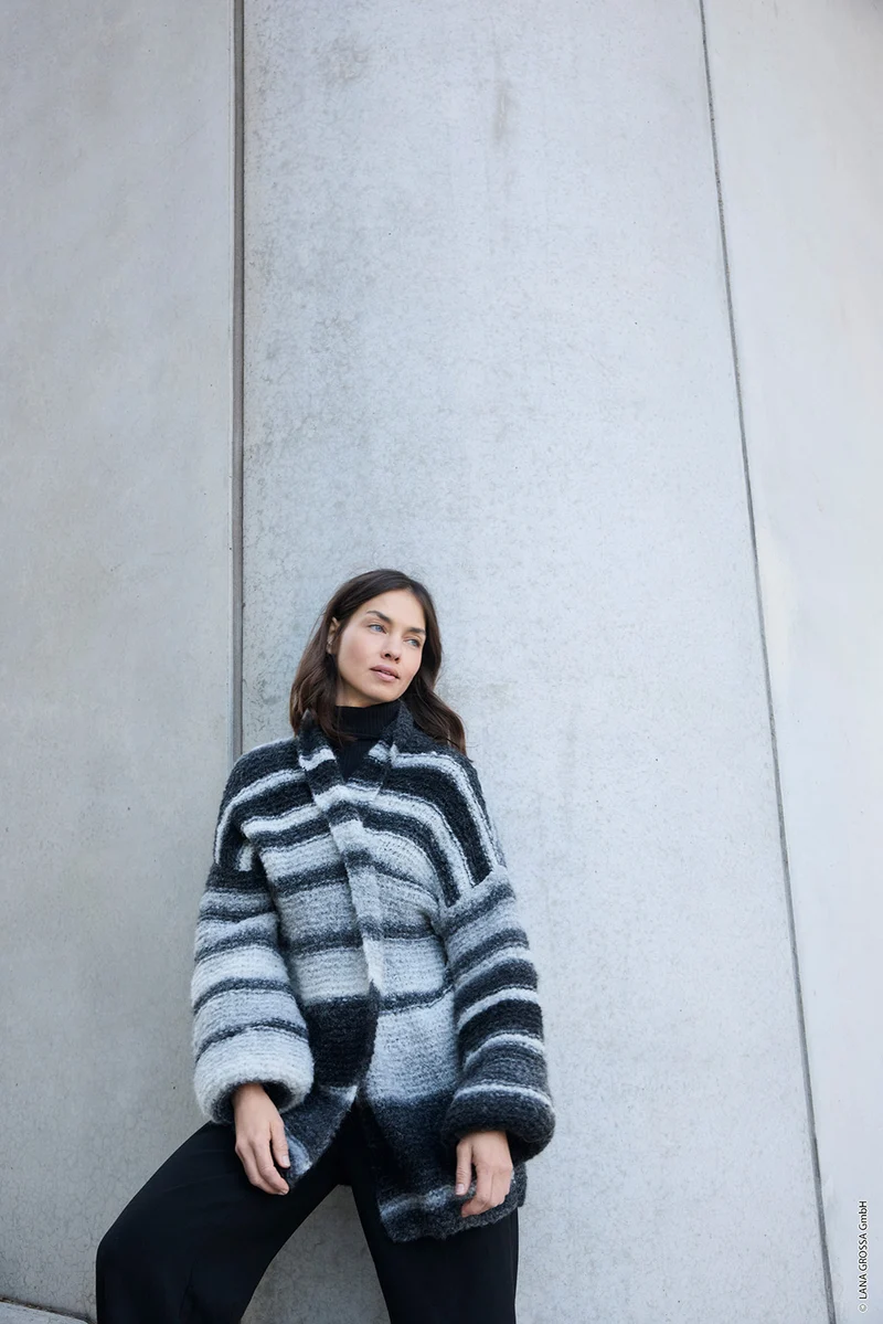 Lana Grossa Cool Merino Uni 001 Dunkelrot