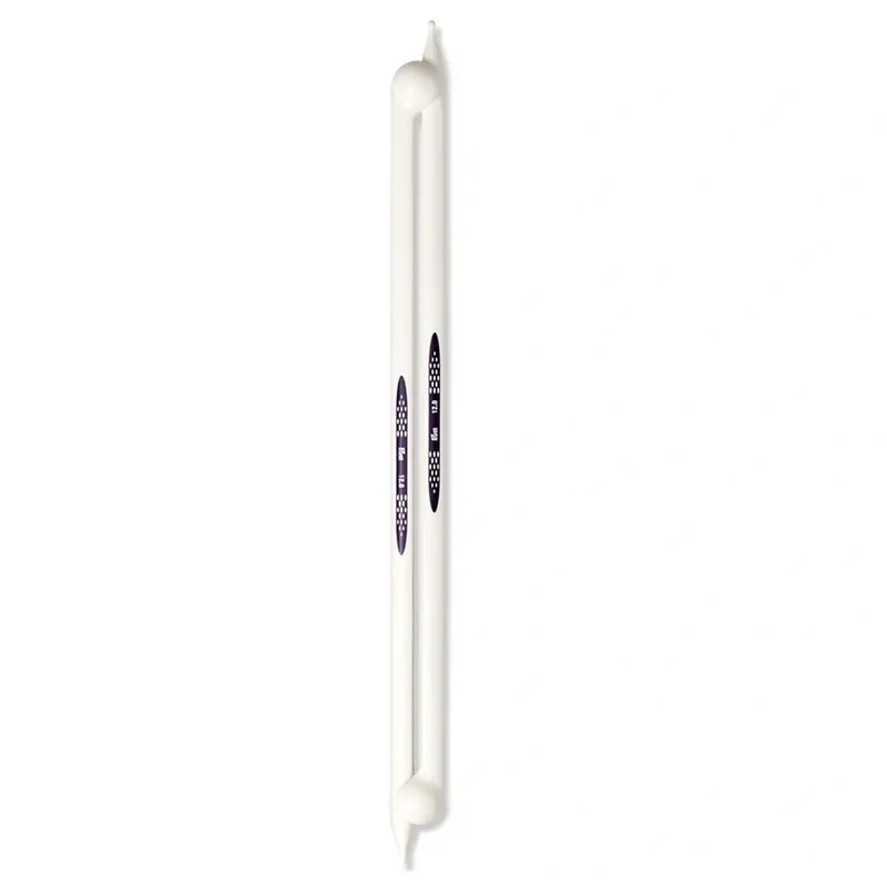 Prym Stricknadeln mit Knopf „Ergonomics“, 40 cm, 12,00 mm