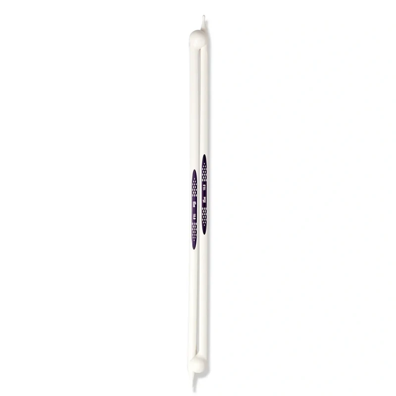 Prym Stricknadeln mit Knopf „Ergonomics“, 40 cm, 10,00 mm