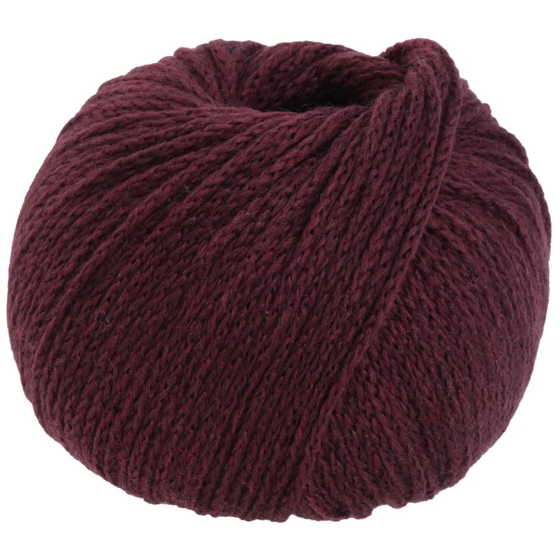 Lana Grossa Cool Merino Uni 028 Braunrot