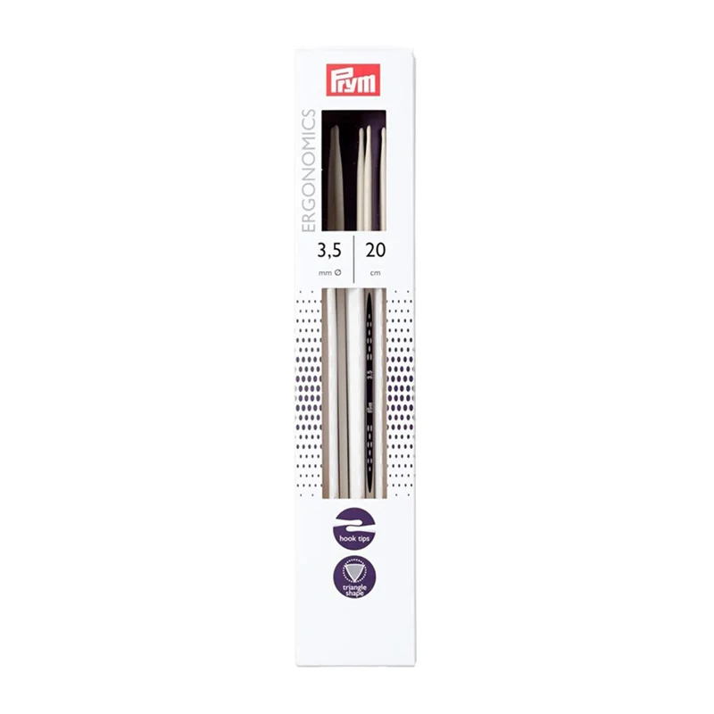 Prym Strumpfstricknadeln, ergonomisch, 20 cm, 3,50 mm