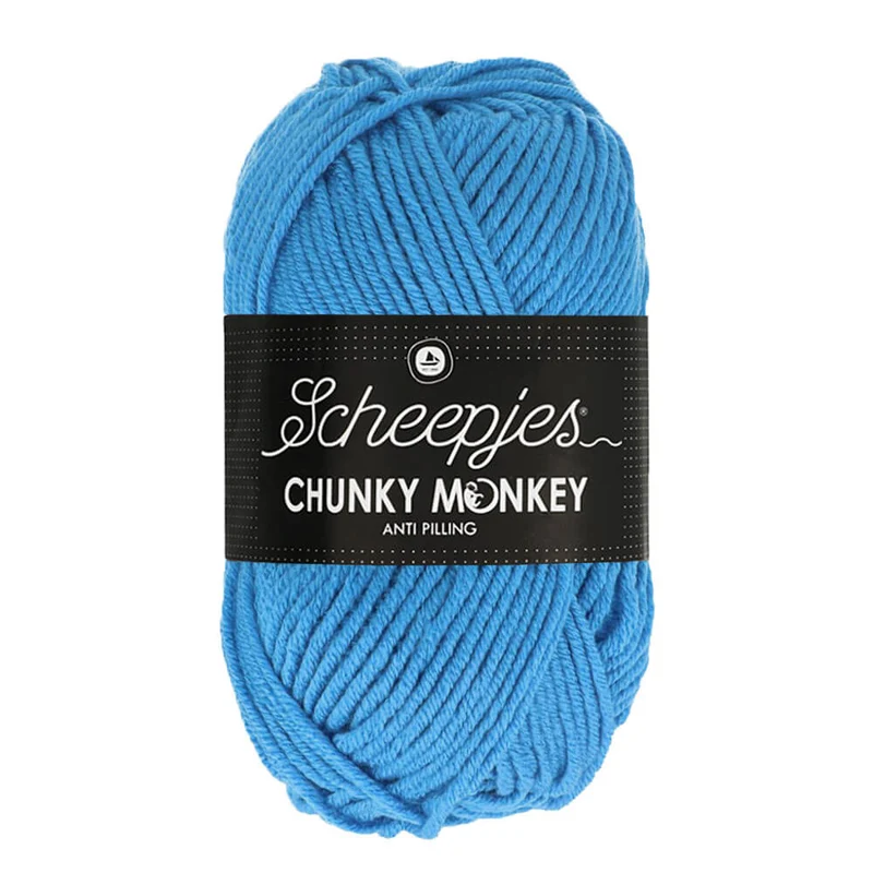 Scheepjes Chunky Monkey 1003 Kornblumenblau