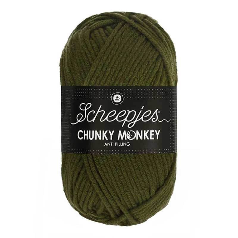 Scheepjes Chunky Monkey 1027 Moosgrün