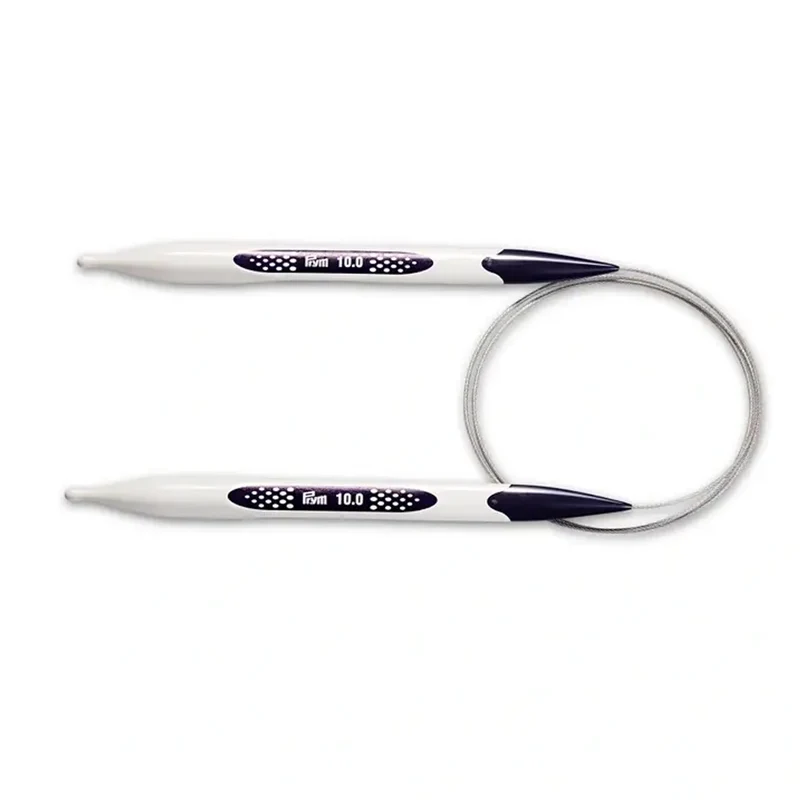 Prym Rundstricknadel, ergonomisch, 80 cm, 10,00 mm