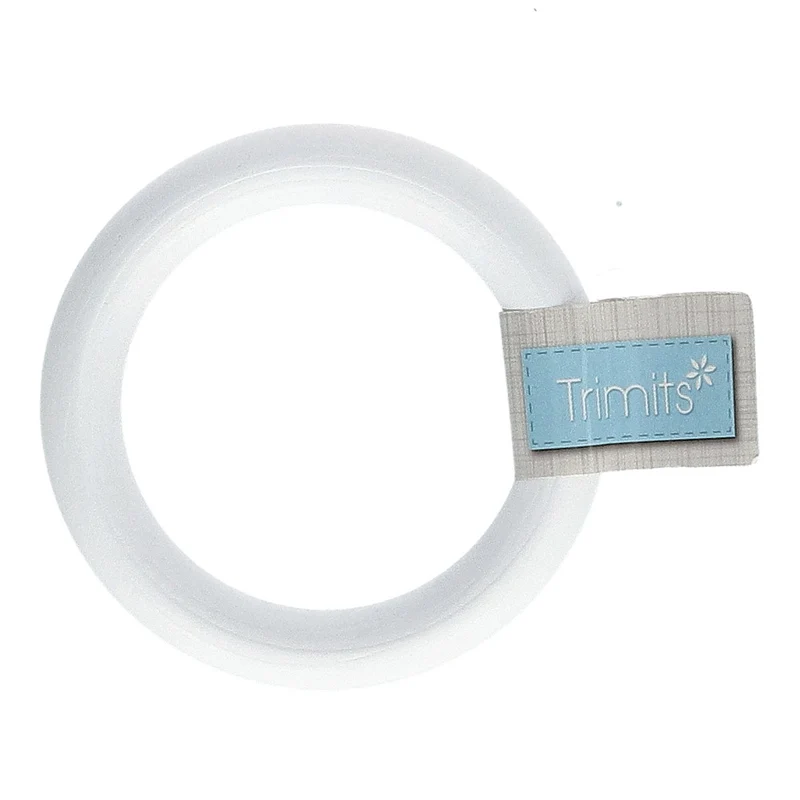 Trimits Holzring, weiß, Ø 7 cm