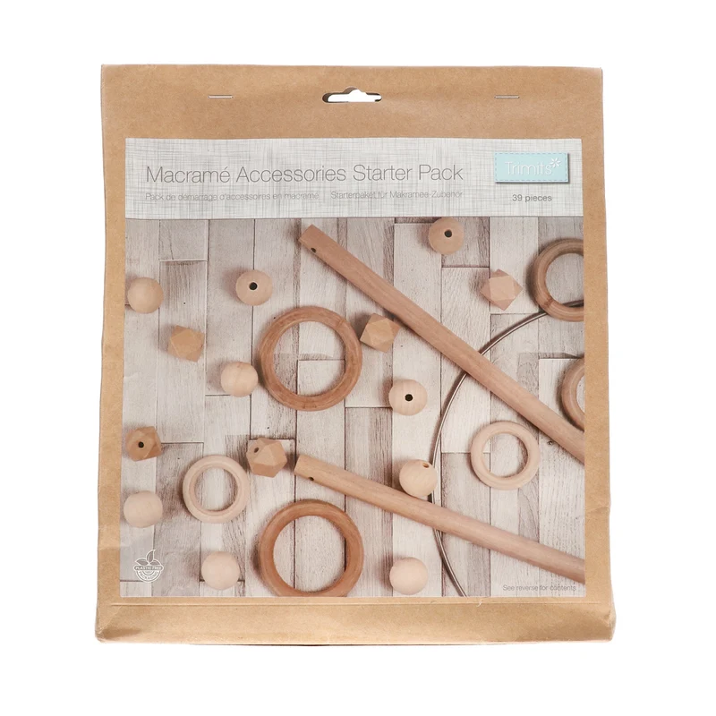 Trimits Makramee-Accessoires-Starter-Set 01 Natur