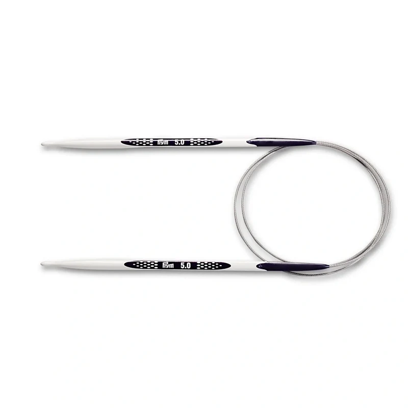 Prym Rundstricknadel, ergonomisch, 80 cm, 5,00 mm