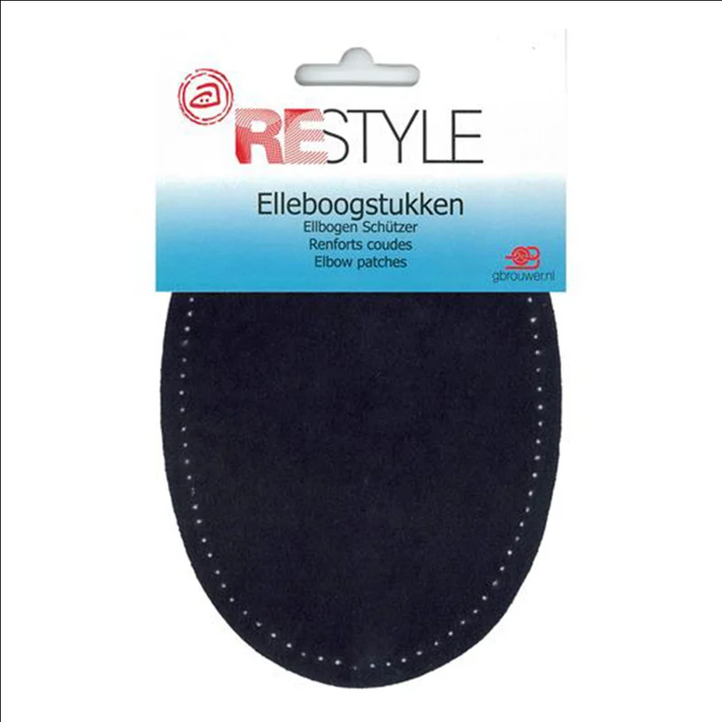 Restyle-Ellbogenschützer aus Suèdine, 14 cm x 9,5 cm, zum Aufbügeln, 211