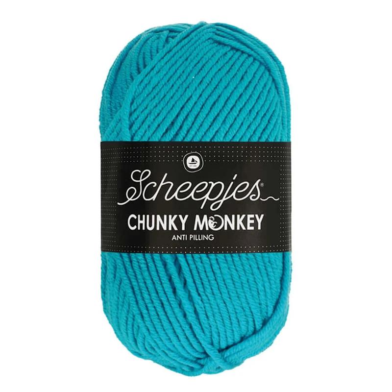 Scheepjes Chunky Monkey 1068 Türkis