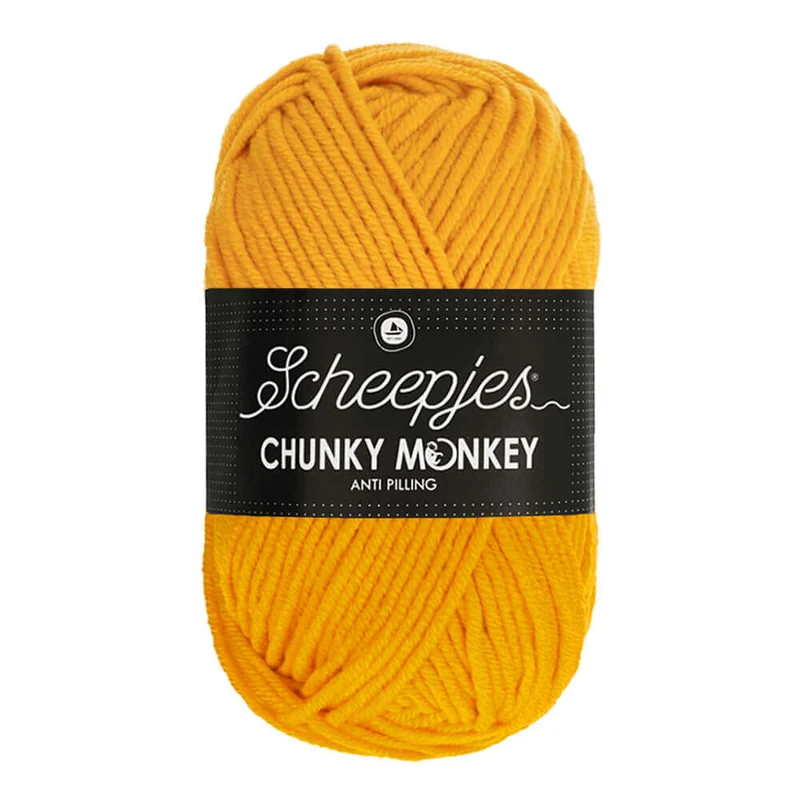 Scheepjes Chunky Monkey 1114 Goldgelb