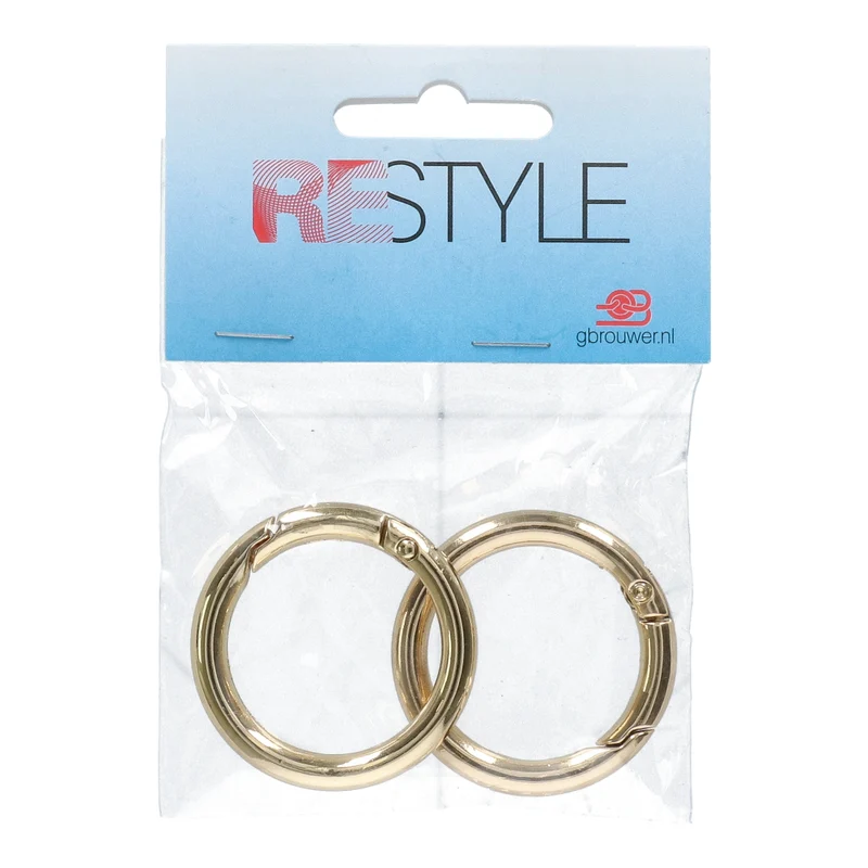 Restyle Karabinerhaken 41 mm (2 Stück) 040