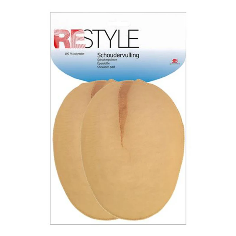 Restyle Schulterpolster Raglan, 15 mm dick, 886, Hautfarben
