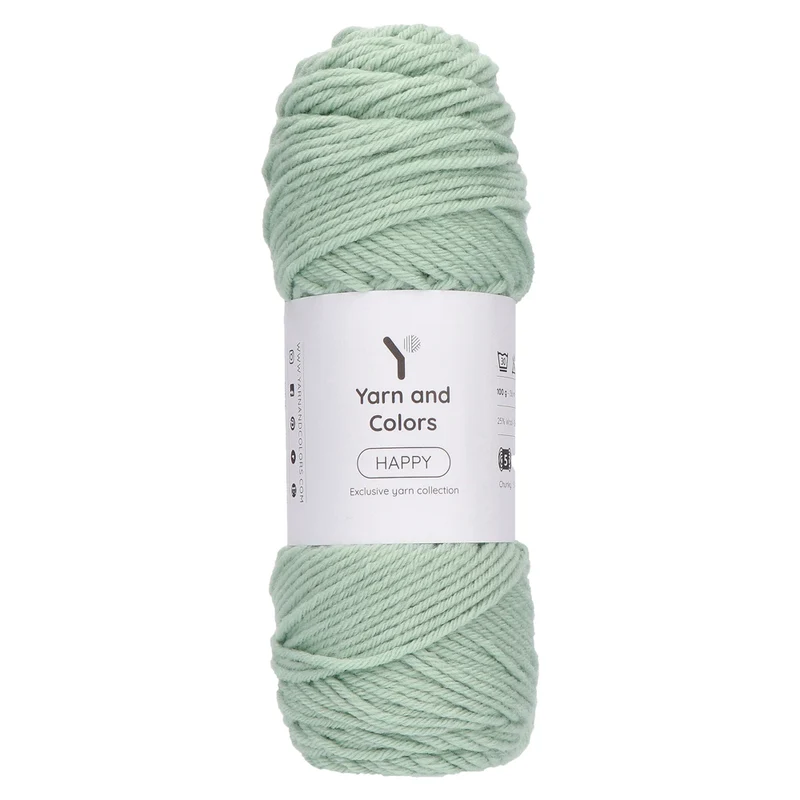 Yarn and Colors Happy 080 Eukalyptus