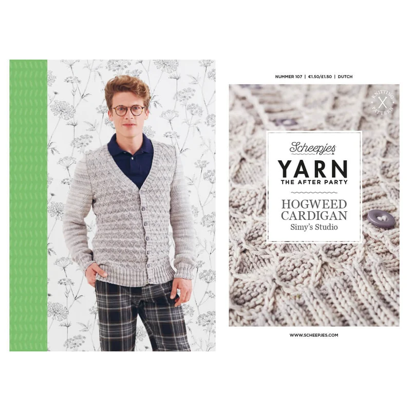 Yarn the Afterparty Nr. 107: Strickanleitung für „Hogweed“-Strickjacken