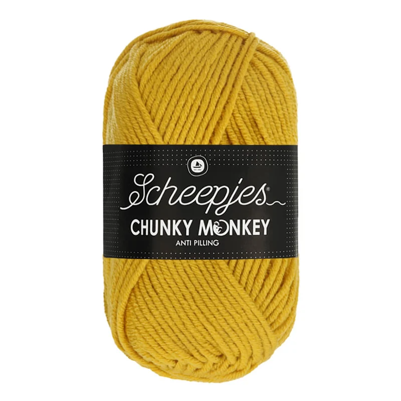 Scheepjes Chunky Monkey 1823 Senfgelb