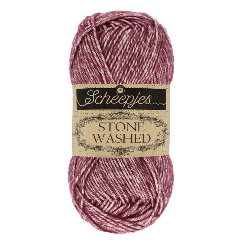Scheepjes Stone Washed 810 Garnet