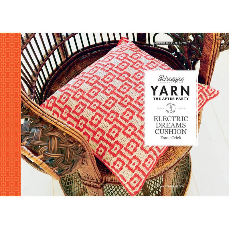 Yarn the Afterparty Nr. 46 – Häkelanleitung für das Kissen „Eclectic Dreams“
