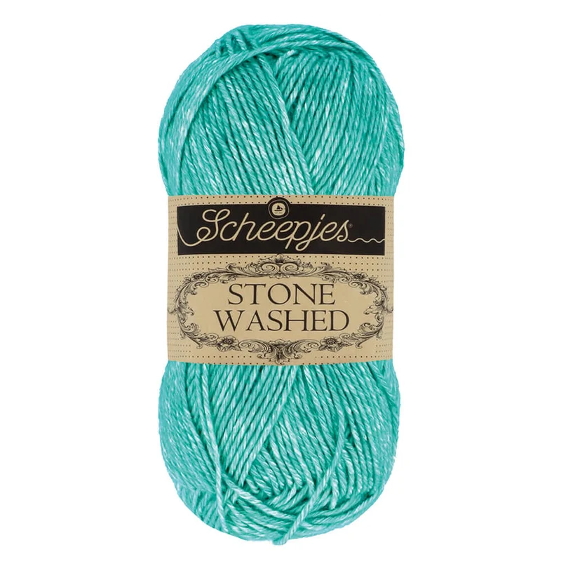 Scheepjes Stone Washed 815 Green Agate