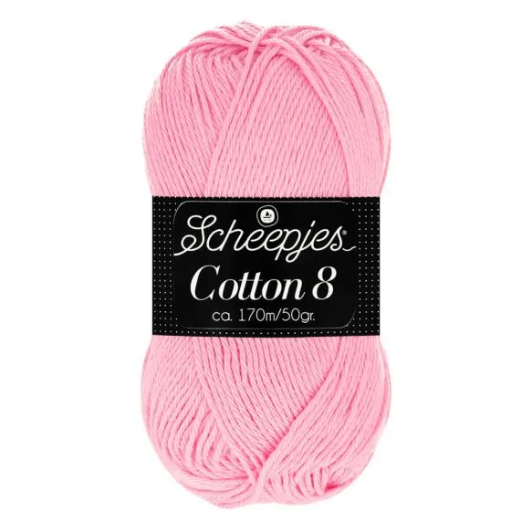 Scheepjes Cotton 8 649 Baby Pink