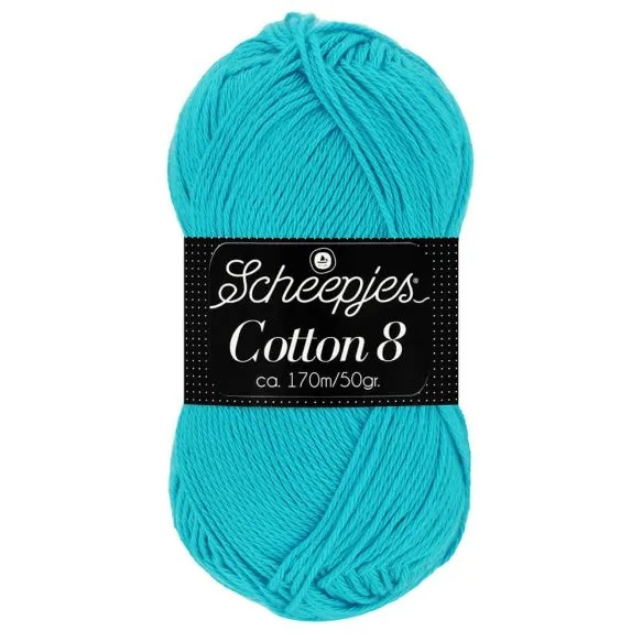 Scheepjes Cotton 8 712 Türkis