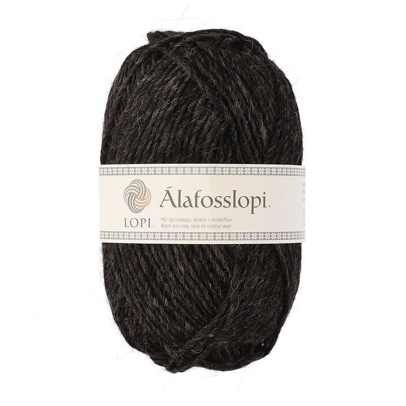 Istex Lopi Alafosslopi 0005 Schwarz meliert