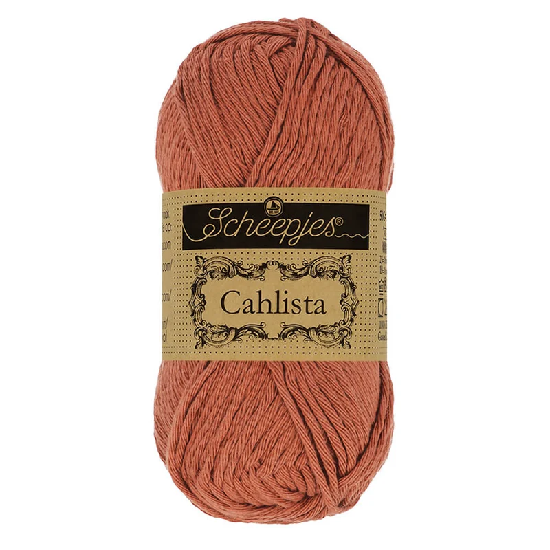 Scheepjes Cahlista 504 Ziegelrot