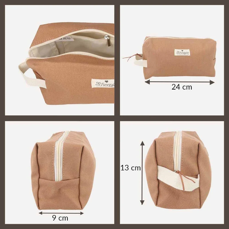 Scheepjes Etui für Zubehör 24 x 13 x 9 cm, Braun