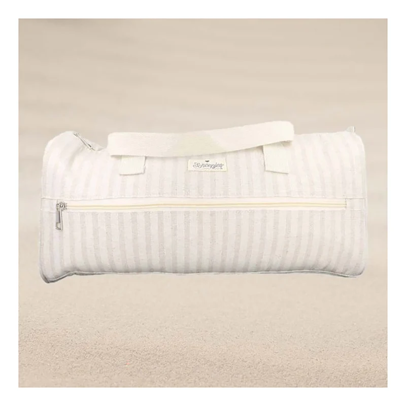 Scheepjes Strickkorb 45 x 16,5 x 19,5 cm, gestreift, beige