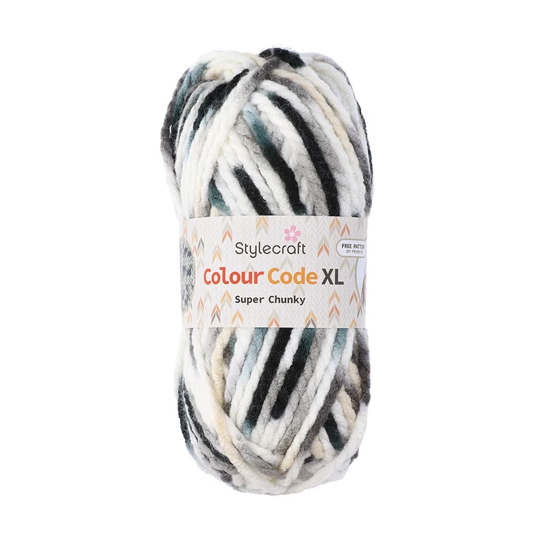 Stylecraft Special XL, Farbcode 5322, Grautöne